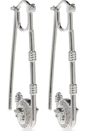 VERSACE Aretes en forma de imperdible