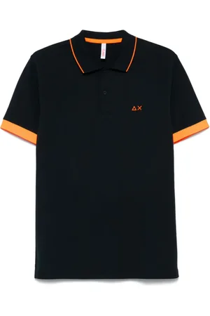 sun68 Playera tipo polo con logo bordado