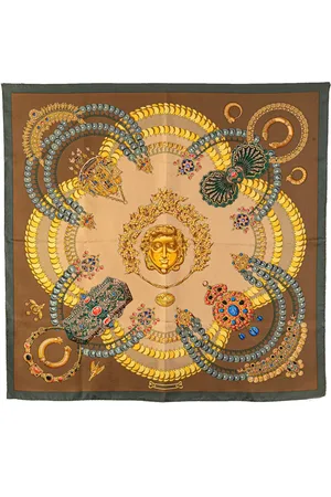 Hermès 20th Century Kosmima Silk Scarf scarves