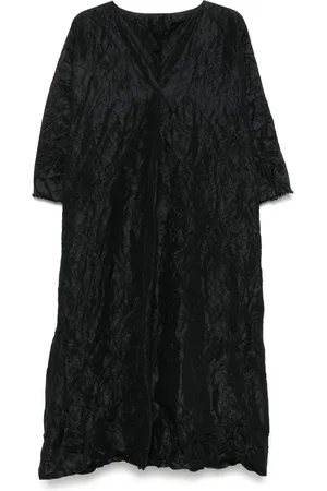 DANIELA GREGIS Vestido midi con cuello barco