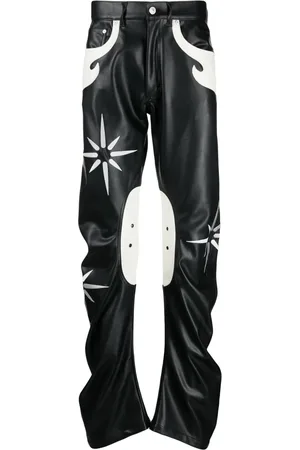Kusikohc Pantalones rectos Flower Rider