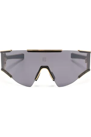 Balmain Lentes de sol con logo estampado