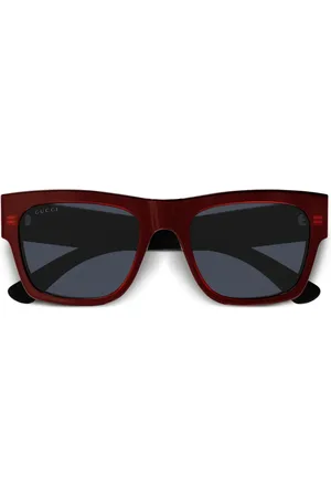 Gucci Lentes de sol con armazón cuadrada