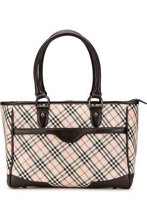 Burberry Bolso shopper Nova Check de lona 2000-2017