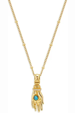 Nialaya Collar con colgante Hand