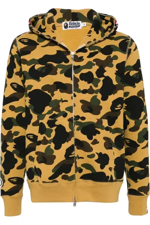 A Bathing Ape Hoodie con logo estampado