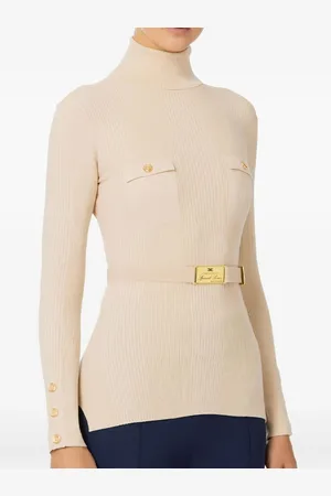 Elisabetta Franchi Suéter con cinturón