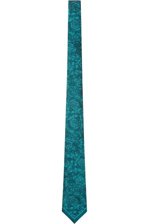 VERSACE Corbata con motivo Barocco en jacquard