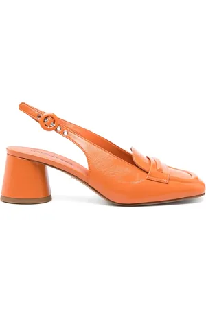 HALMANERA Zapatillas con tira trasera y tacón de 60mm