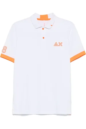 sun68 Playera tipo polo con logo bordado