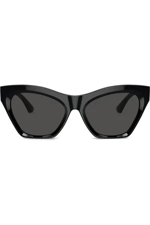 Burberry Lentes de sol con placa del logo