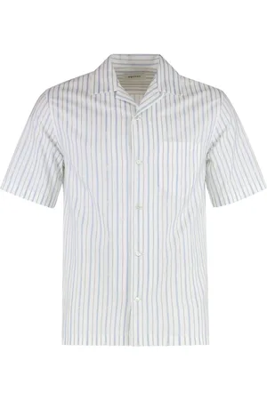 Alexander McQueen Camisa con rayas estampadas