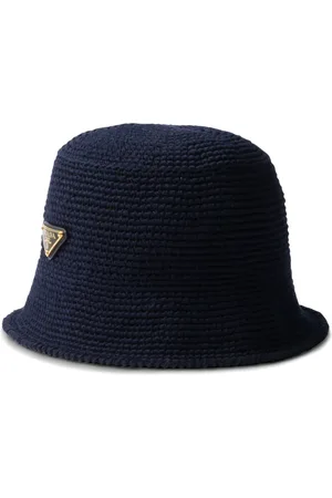 Prada Gorro de pescador de crochet