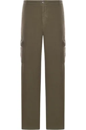 120% Lino Linen cargo trousers