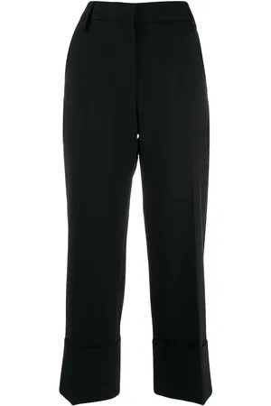 VALENTINO GARAVANI Pantalones capri de pinzas