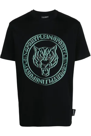 Philipp Plein Playera con logo estampado
