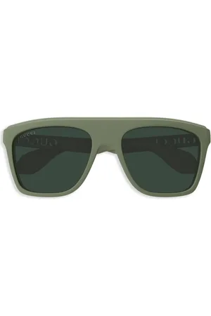 Gucci Lentes de sol con armazón cuadrada