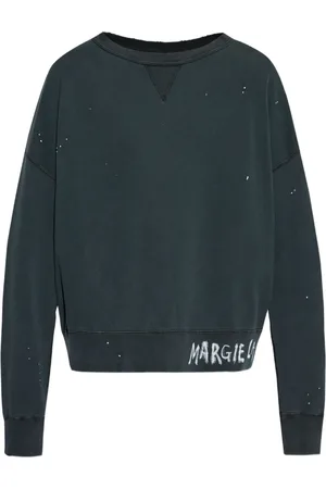 Maison Margiela Sudadera con logo estampado