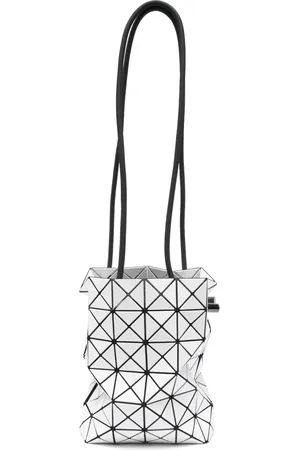 Issey Miyake Bolsa bucket con motivo geométrico