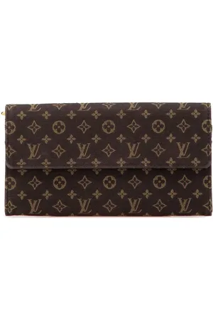 LOUIS VUITTON 2006 Monogram Mini Lin Sarah Wallet long wallets