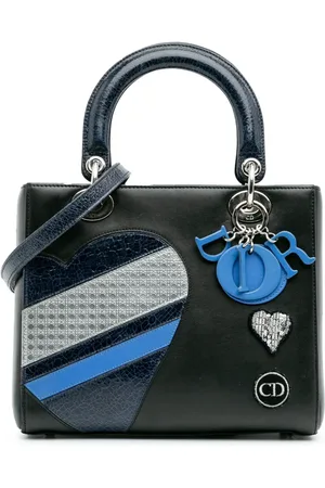 Dior Bolso satchel Valentines Day Heart Lady Dior mediano de piel de becerro y charol 2015