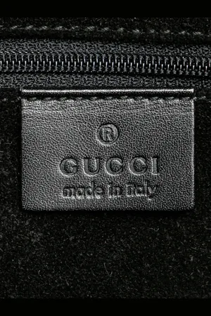 Gucci 20th Century GG Suede Downstring tote bag
