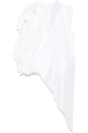 Carven Blusa con volantes