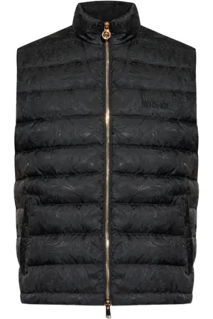 VERSACE Chaleco con Barocco en jacquard