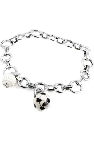 Aaron Basha 18K white gold Sports diamond bracelet