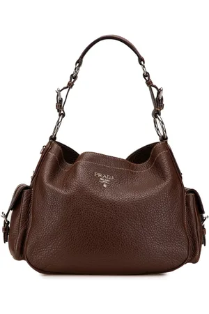 Prada Bolso de hombro Vitello Daino Side Flap Pockets 2000-2024