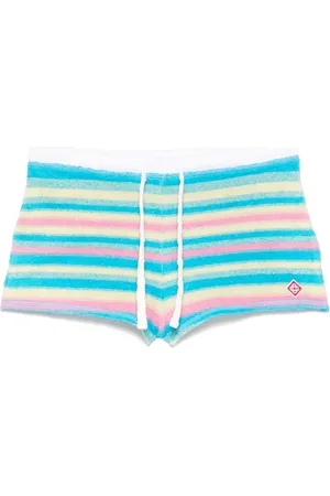 Casablanca Shorts con rayas estampadas