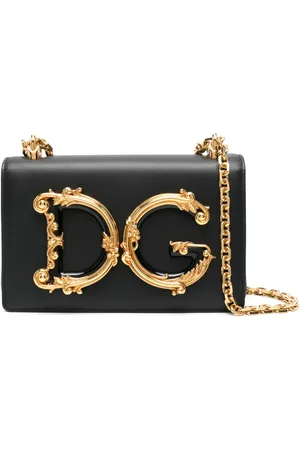 Dolce & Gabbana Bolsa de hombro con logo DG