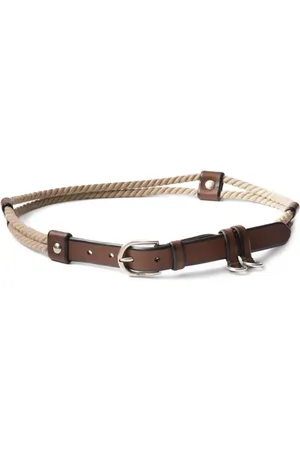 Prada Cinturón con detalle de cuerda