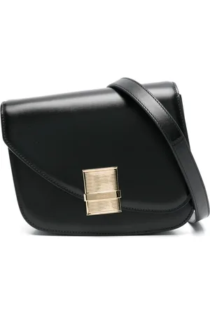Salvatore Ferragamo Bolsa crossbody asimétrica pequeña