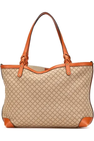Gucci 2000-2015 Medium Diamante Canvas Craft tote bag