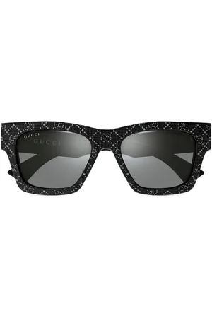 Gucci Lentes de sol con armazón cuadrada