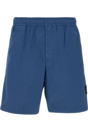 Stone Island Bermudas con parche del logo