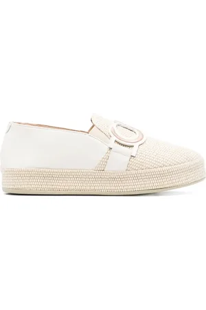 Casadei Mocasines con aplique del logo