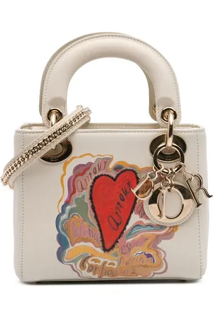 Dior Bolso satchel Dioramour Lady Dior mini de Christian Dior x Niki De Saint Phalle 2018