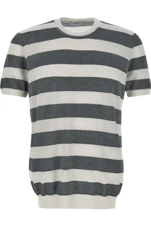 KANGRA CASHMERE Camiseta a rayas