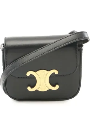 Céline Bolsa crossbody Claude mini 2024 de piel de becerro