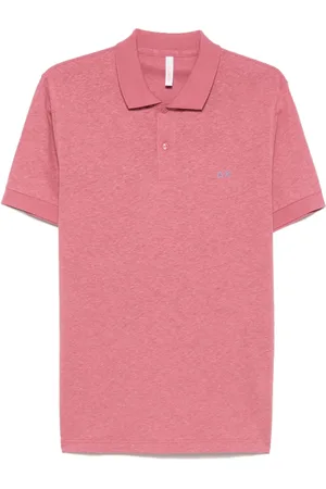 sun68 Playera tipo polo con logo bordado