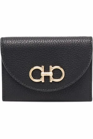Salvatore Ferragamo Tarjetero con placa del logo