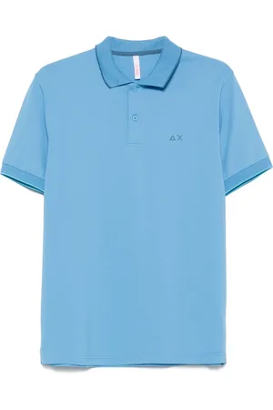 sun68 Playera tipo polo con ribete en contraste