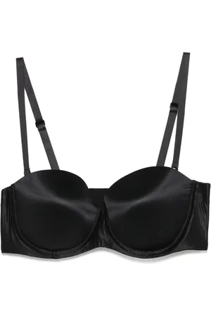 Wolford Brasier estilo bandeau traslúcido