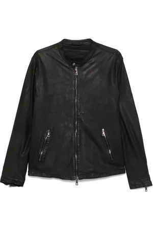 GIORGIO BRATO Zip-up leather jacket
