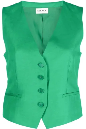 P.A.R.O.S.H. Chaleco con cuello en V