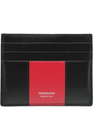 Salvatore Ferragamo Tarjetero con sello del logo