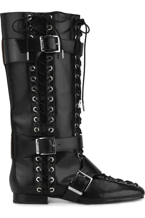 Ganni Botas con agujetas