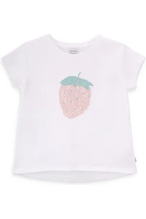KNOT Playera con fresas estampadas